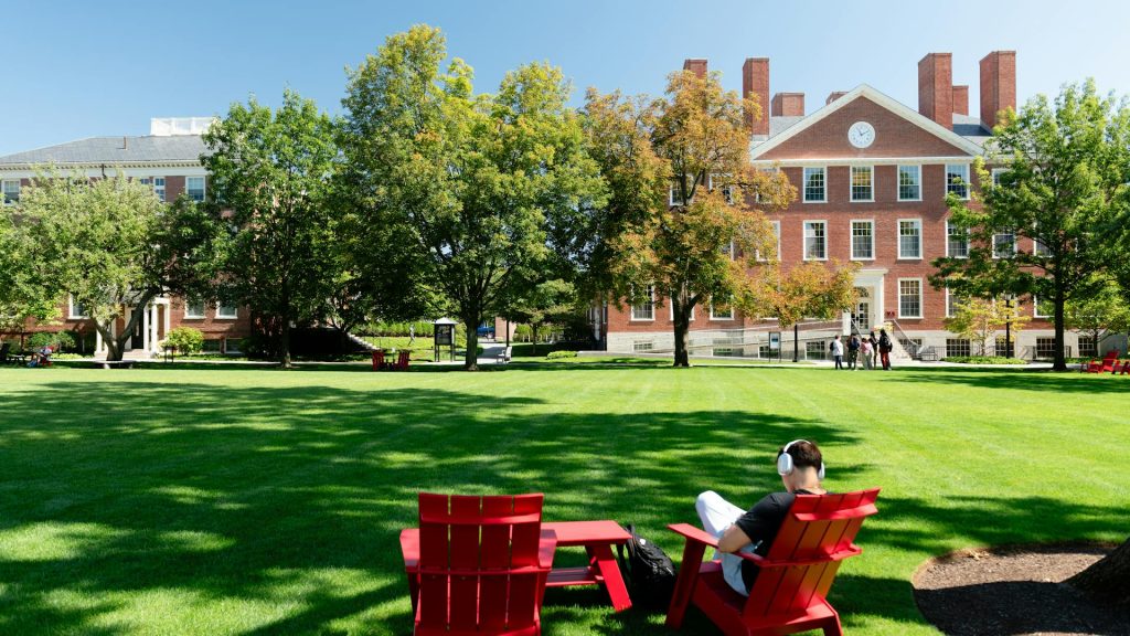 Radcliffe Yard at the Harvard Radcliffe Institute for Advanced Study