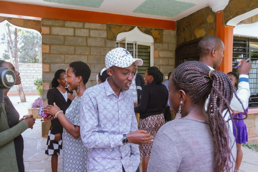 Participants connected with The 50 Percent Storytelling Fellowship