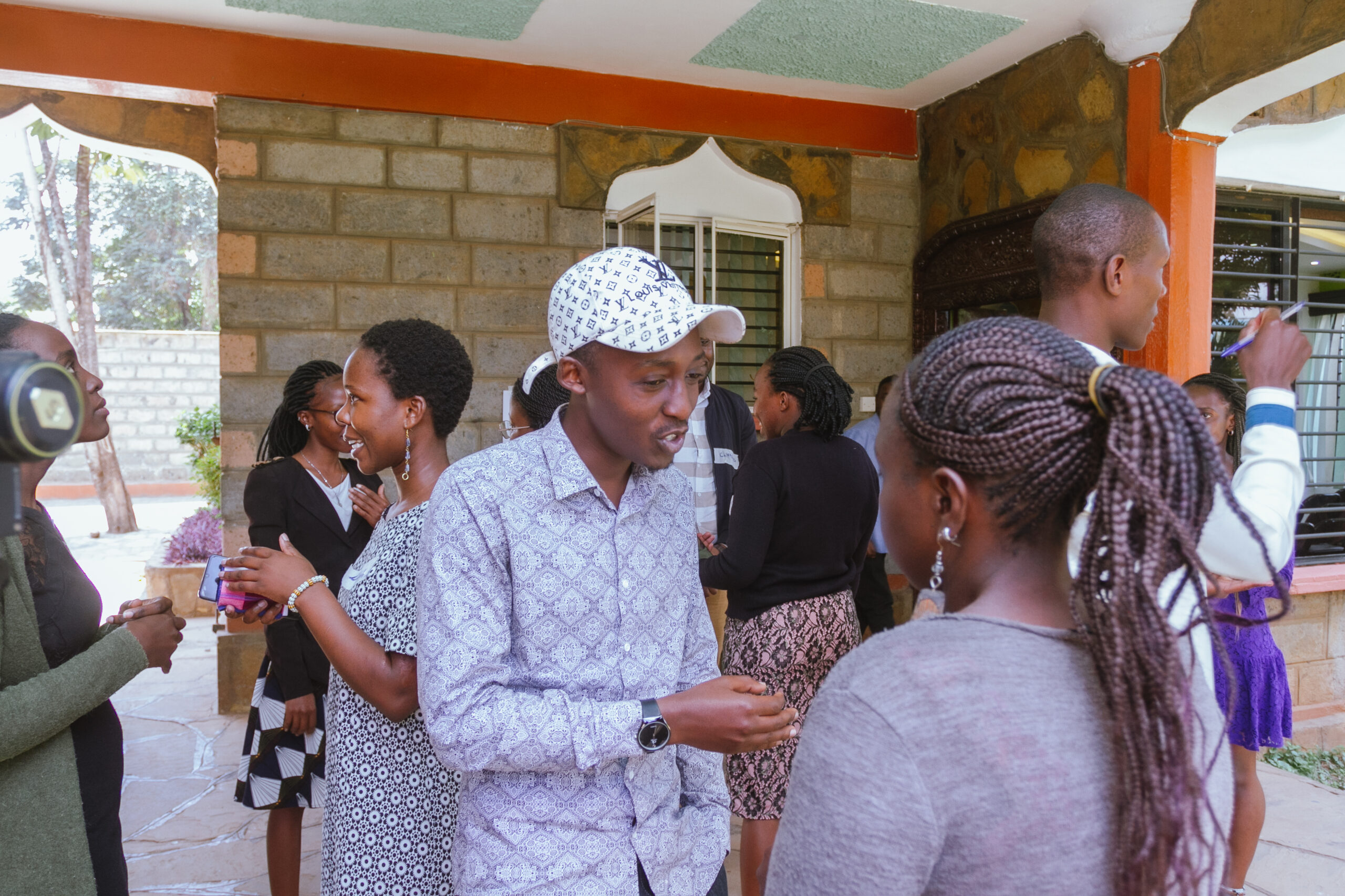 Participants connected with The 50 Percent Storytelling Fellowship